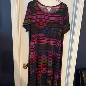EUC Lularoe Carly dress